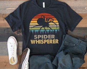 Spider Whisperer T-Shirt, Funny Spider, Spider Lover, Spiders Kids Hoodie, Tank Top, Hoodie, Sweatshirt, Long Sleeve, Kids Tee Apparel Gift