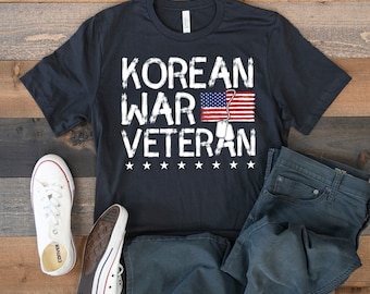 Korean War Veteran T-Shirt, Korean War Vets Tee,Tank Top, Hoodie, Sweatshirt, Long Sleeve, Kids Tee Apparel Gift