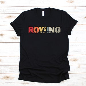 Retro Rowing T-Shirt, Rower Shirt, Rowing Coach, Rowing Crew Team, Tank Top, Hoodie, Sweatshirt, Long Sleeve,  Hoodie, Apparel Gift