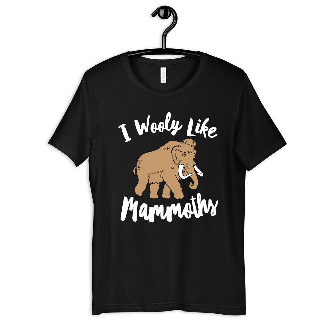 T-shirt Bébé Animal World 'Prehistoric Beasts' - Motif Mammouth Laineux, Taille Toddler, 100% Coton