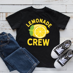 Lemonade Crew, Lemonade Stand T-Shirt, Tank Top, Hoodie, Sweatshirt, Long Sleeve, Kids Tee Apparel Gift
