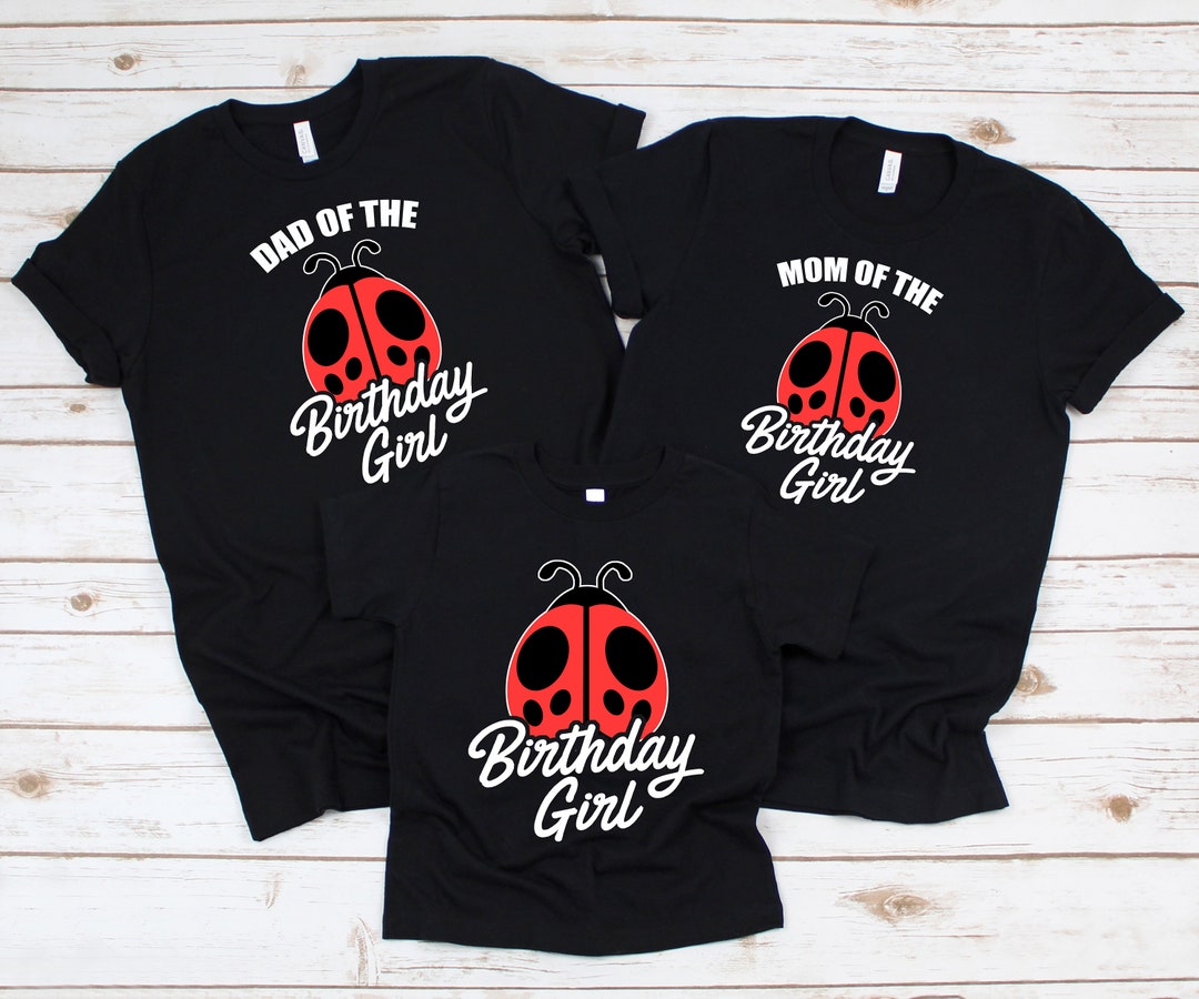 Playeras de ladybug para cumpleaños hotsell