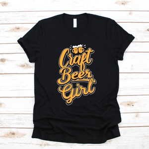 Craft Beer Girl T-Shirt, Brewery Girl Shirt, Funny Beer Hoodie, Craft Beer Tank Top, Sweatshirt