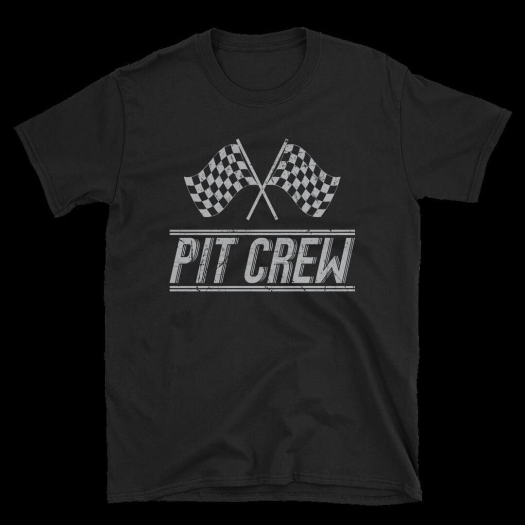 Funny Pit Crew Car Shirt Pit Crew Birthday Party Car Racing Lover ...