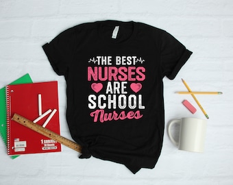 School Nurses Funny Nurse Pink | T-Shirt | Hoodie | Sweatshirt | Long Sleeve | Apparel Gift