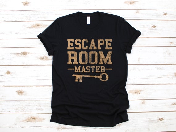 Escape Room T Shirt Escape Room Master Escape Room T Shirt Escape Room Master