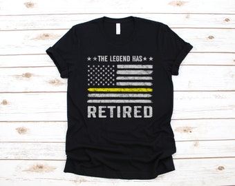Retired 911 Dispatcher T-Shirt, Legend Retired Emergency Operator Shirt, Tank Top, Hoodie, Sweatshirt, Long Sleeve