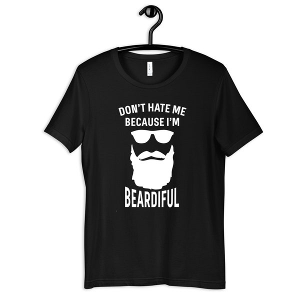 Beardiful Shirt, Funny Beard T-Shirt, Bearded Tee, Facial Hair, Hoodie, Long Sleeve, Sweatshirt, Tank Top