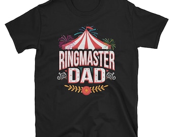 Ringmaster papá Circo camisa Carnaval fiesta de cumpleaños camiseta regalo
