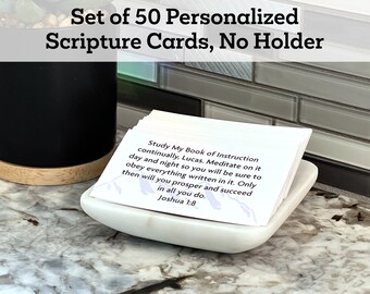 Mountain 50 Personalized Scripture Card Without Card Holder Personalize Bible Verse Card Scripture Gift Custom Prayer Card Inspiration