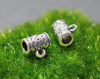 embossed and engraved bail 6 * 11mm Pearl