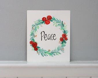 Peace- Original Watercolor Art