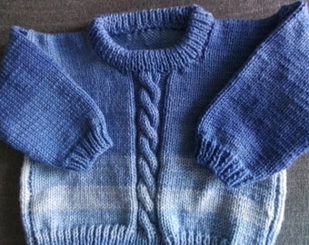 Pull pour petits garçons.