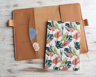 Hobonichi A5 Kalenderhülle / Hobonichi Mega Weeks Hülle / B6 Slim Plannerhülle / Hobonichi Techo HON A6 Hülle / Leder Notizbuch / Notizbuch