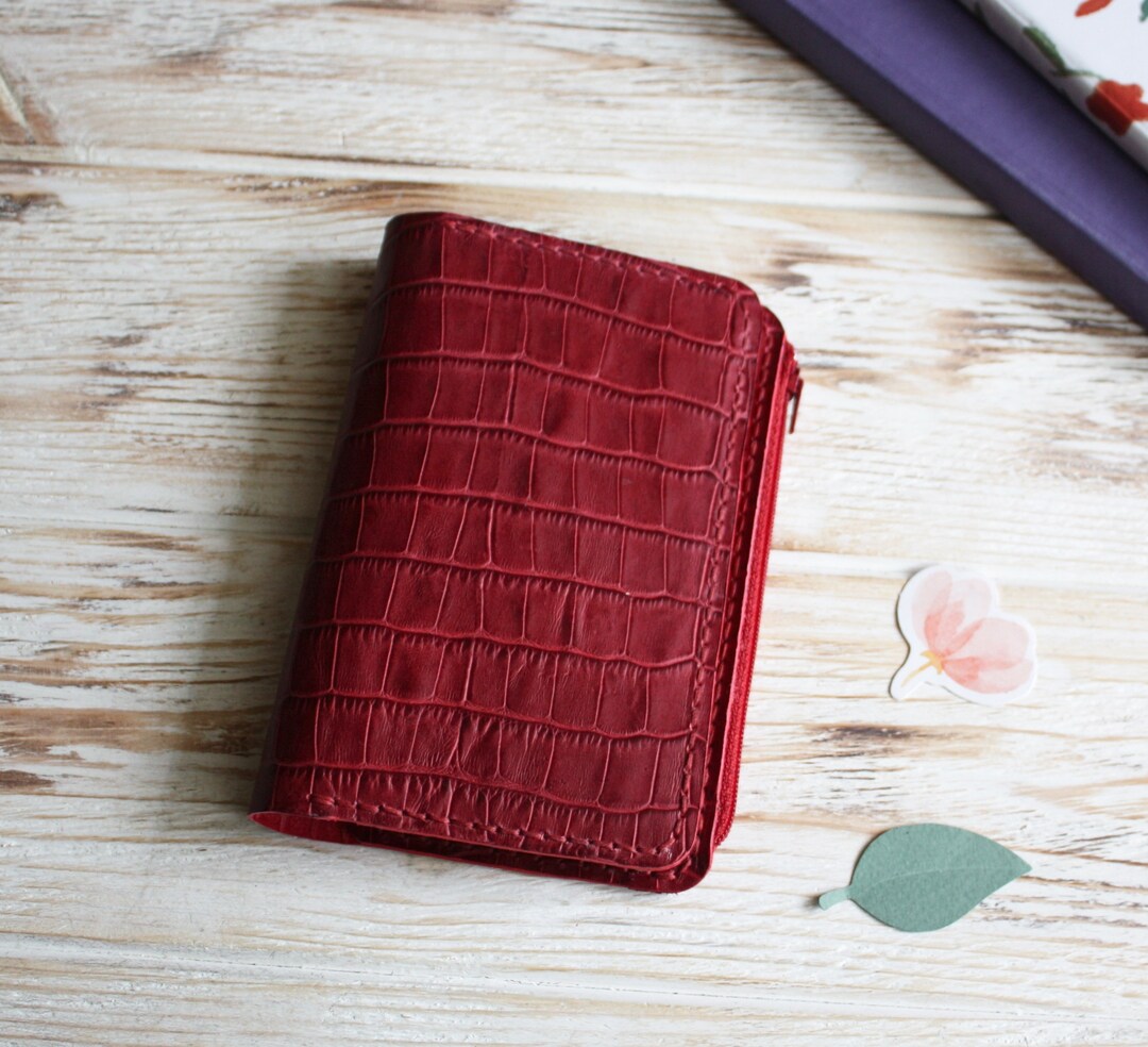 Leather Wallet Insert for A6 Planner / Travelers Notebook Wallet Insert