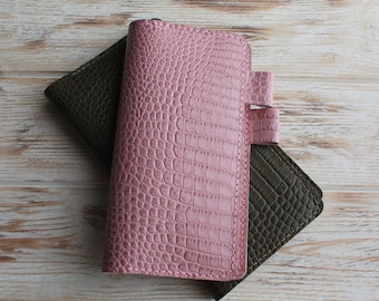 Leather Hobonichi Weeks Mega Cover / Hobonichi Techo Cover A6 / B6 slim Cover / Lederhülle für A5 Hobonichi 5 Jahre
