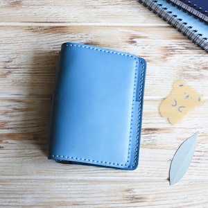 Blue leather Sterling Ink 2026 passport size cover / A5 B6 A6 compact full year cover / N1 TN N2 weeks standard cover / B5 leather cover