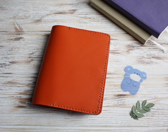 Orange Leather Midori Hibino 2026 Cover - Etsy