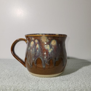 Handmade Stoneware Extra Large Coffee Mug or Tea Ceramic cup tea hand made one-of-a-kind gift morning coffee pottery