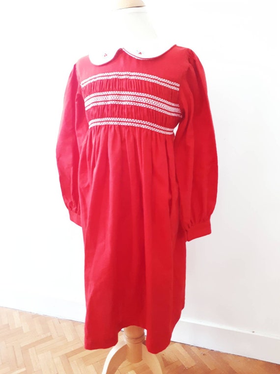 Duo of dresses 10 years vintage and retro blue and