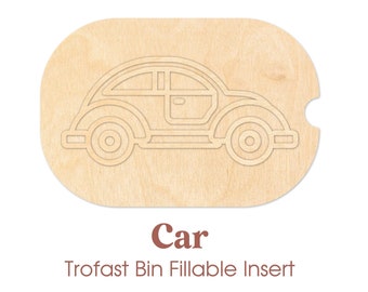 Car Fillable Insert, Trofast Insert Laser Cut File, Boy Games, Sensory Activities, Trofast Lid, Flisat Insert, svg, ai, Cut Files, Glowforge