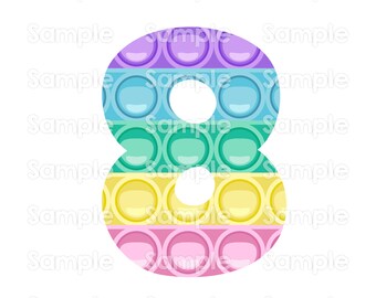 Color Pastel Pop It De Colores Precio Pastel POP IT Alfabeto