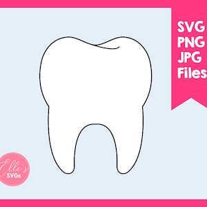 Zahn Svg, Zahn SchnittDatei, Zahnfee Clipart, Zahn svg, Zahn Svg, Zahn svg, Cricut, Silhouette, Personal & kommerzielle Nutzung, SOFORT Download