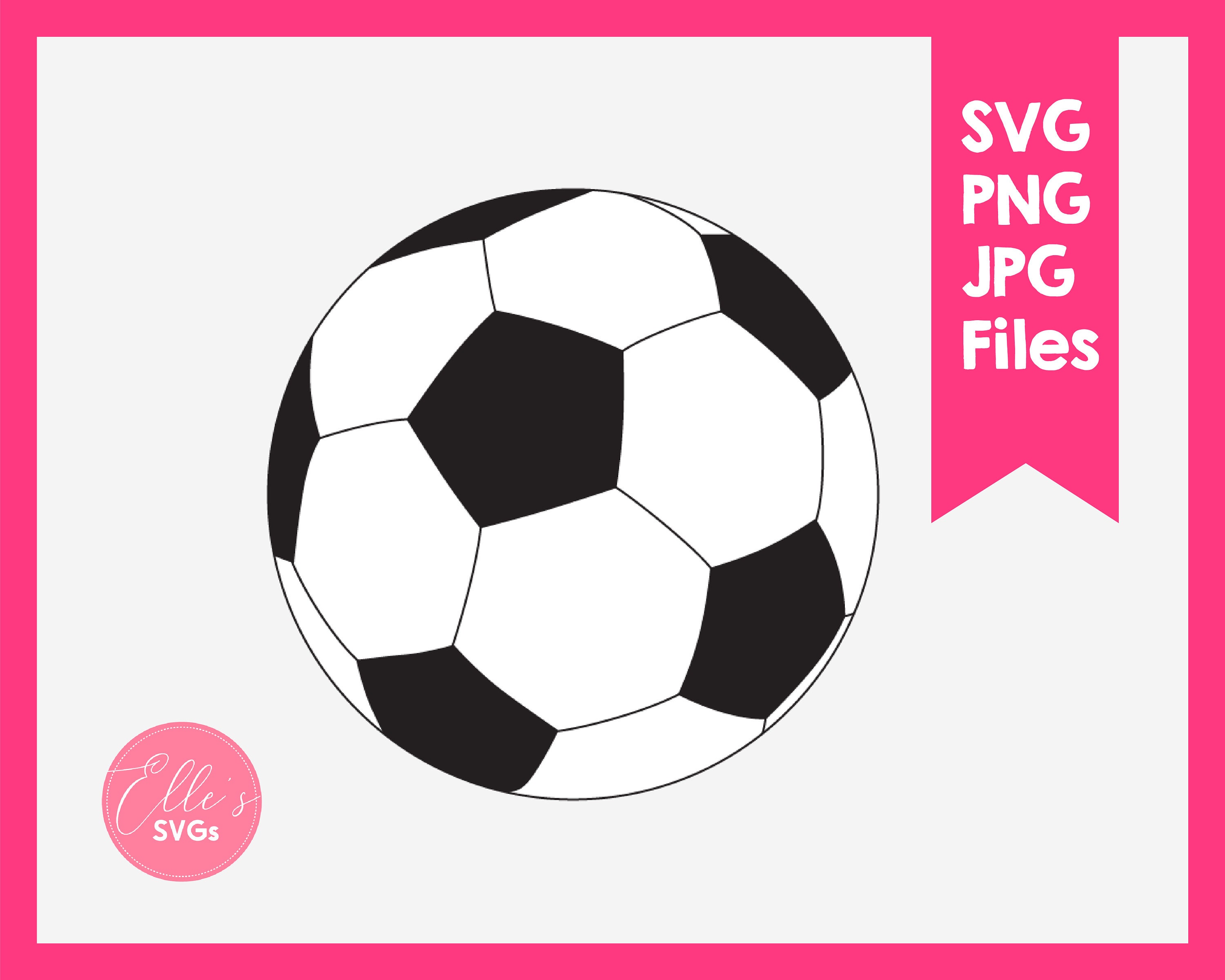 Soccer Ball Svg Football Svg Soccer Cut File Soccer Ball | Etsy