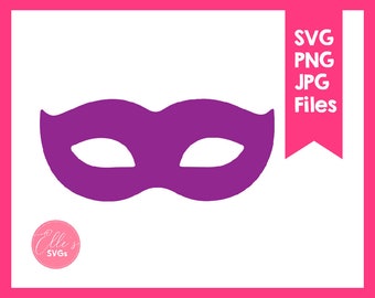 Carnival Mask Svg, Carnival Mask Cut File, Carnival Mask Clipart, Mardi Gras, Cricut, Silhouette, Personal  Commercial Use, INSTANT Download