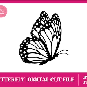 Butterfly Svg, Butterfly Cut File, Butterfly Template, Butterflies Wall Decor, Cricut, Silhouette, Commercial Use, DIGITAL File