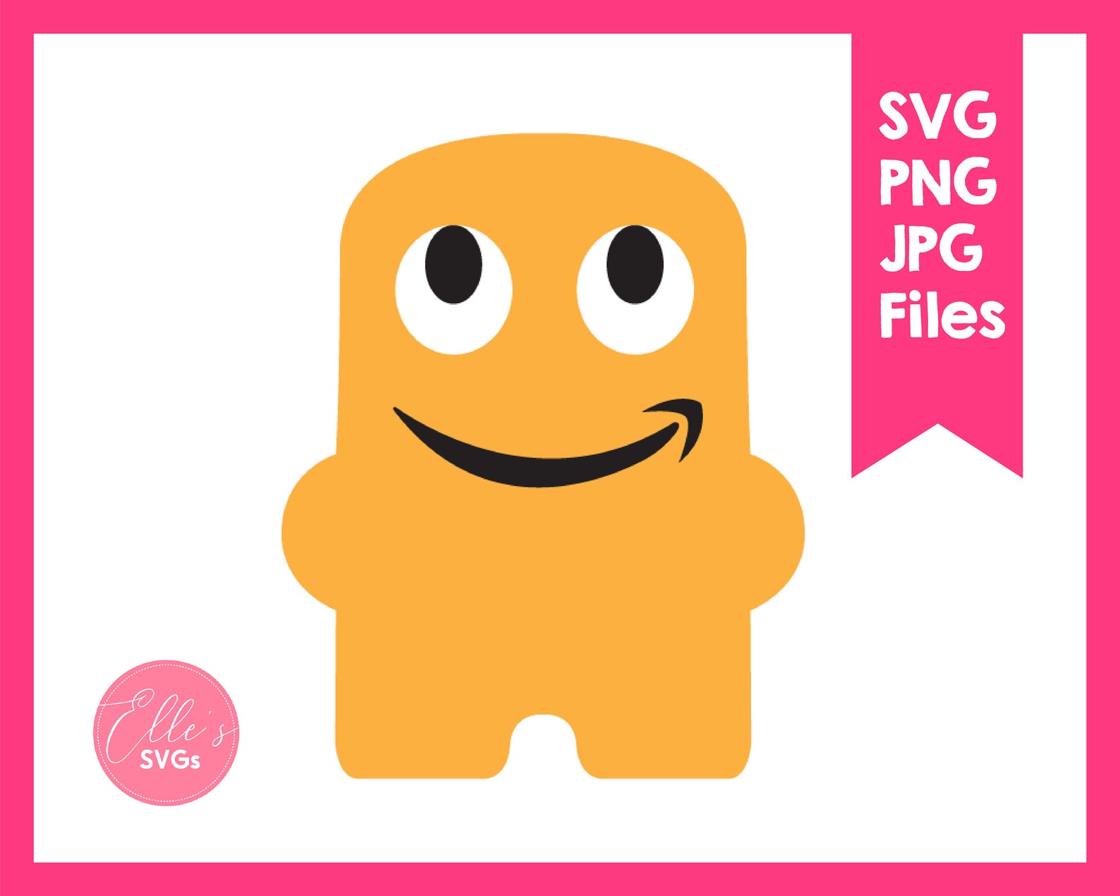 Amazon's Mascot Svg Amazon Cut File Peccy Clipart | Etsy India