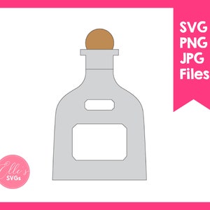 Patron Bottle Svg, Tequilla, Patron Cut File, Patron Bottle Clipart, Cricut, Silhouette, Personal & Commercial Use, INSTANT Download, Patron
