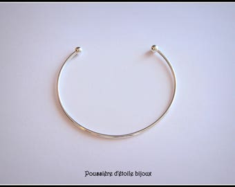 Silver plated Bangle Bracelet