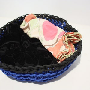 Handmade crochet rope bowls image 3