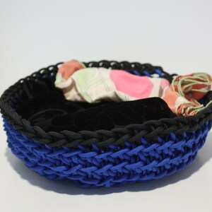 Handmade crochet rope bowls image 4