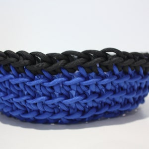 Handmade crochet rope bowls image 2