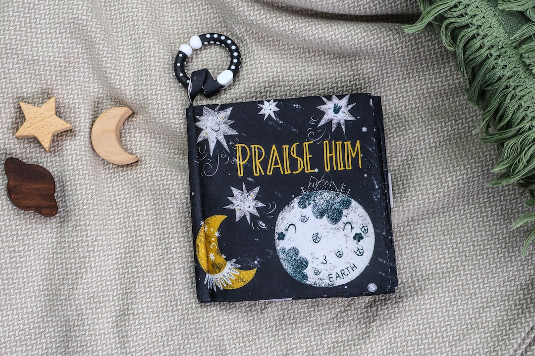 Praise Him Crinkle Christian Baby Book Etsy