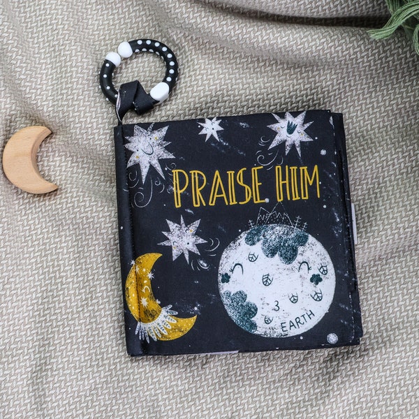 Praise Him - crinkle Christian baby book