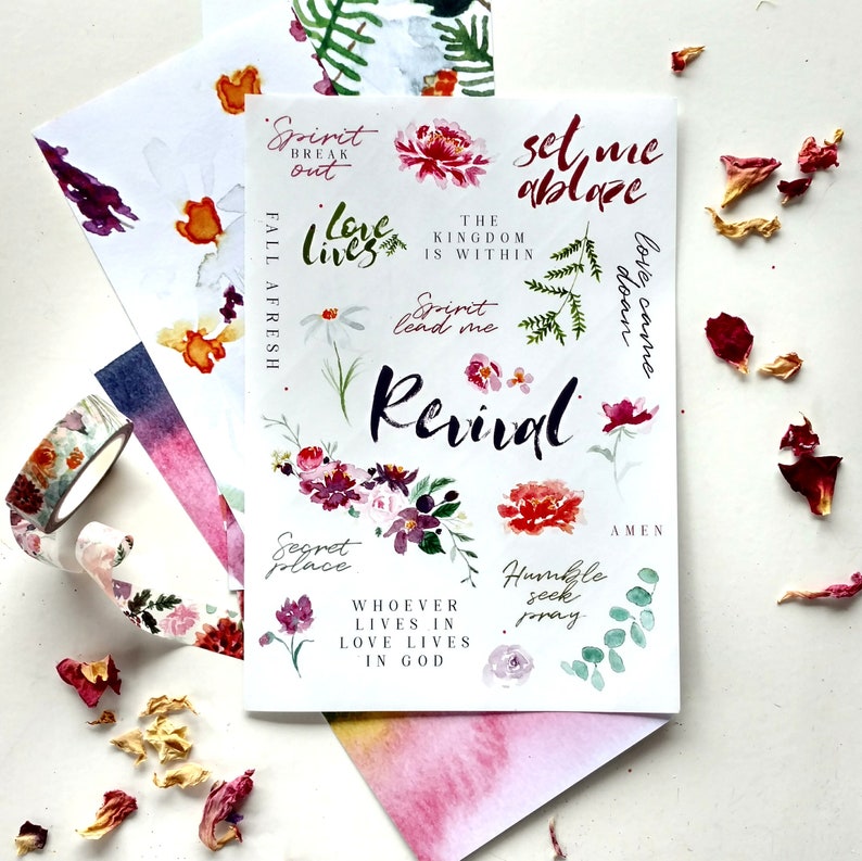 patterned sticker paper