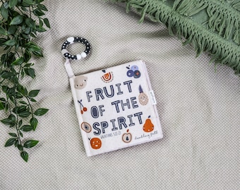 Fruit of the Spirit - crinkle Christian baby book
