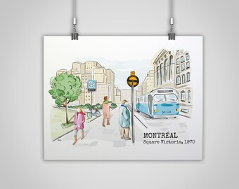 8x10 inches Printed Poster - Victoria Square