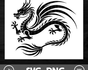 Dragon SVG PNG Cricut | Cut File