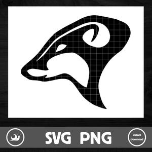 Badger SVG | House Crest | Cricut | Cut File