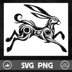 Rabbit SVG | Hare | Bunny | Cricut | Cut File