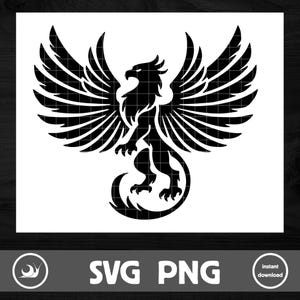Griffin SVG PNG | Cricut | Cut File
