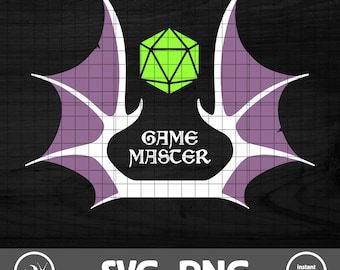Game Master | DnD | Magic | Dungeon Master | Bundle | Cricut | SVG | Clipart