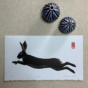 Rabbit Art, Rabbit Print, Hare Art, Hare Print, Rabbit Art Print, Rabbit Artwork, Hare Art Print, Hare Artwork, Linocut, Rabbit Linocut