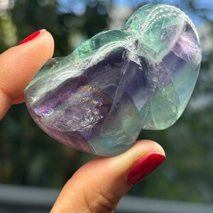 Serca Flourite | Dla Miłości i Kryształów