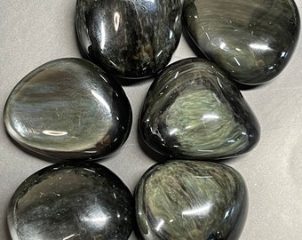 Velvet Obsidian Nugget | For Love and Crystals