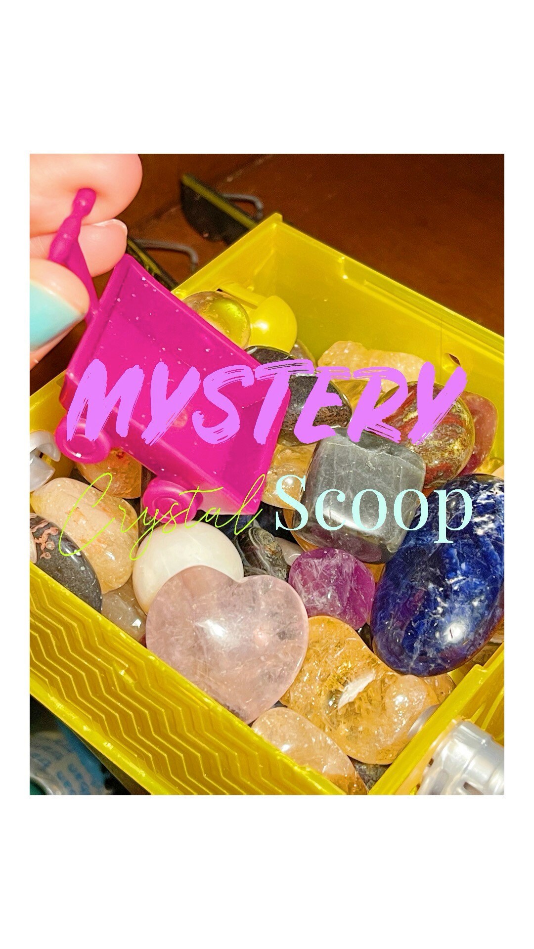 Mystery Crystal Scoop Best Seller For Love and Crystals Etsy